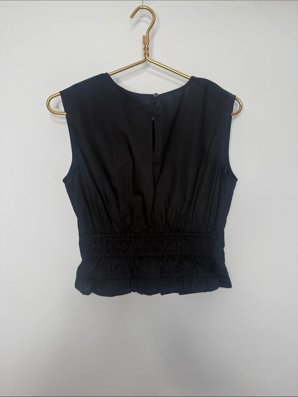 NWT J. Crew Hyacinth top in cotton poplin XS